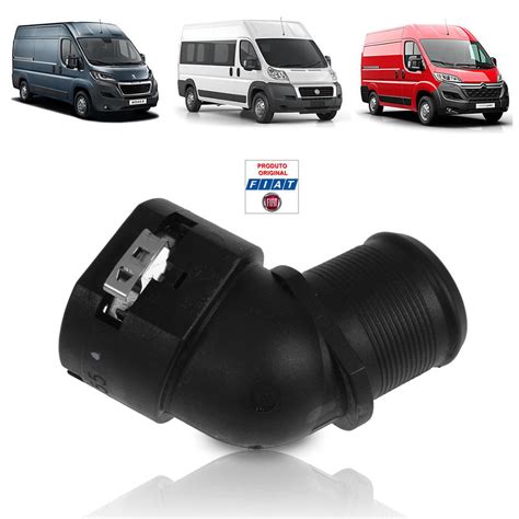 Conector Do Radiador Original Fiat Ducato Peugeot Boxer Citroen Jumper