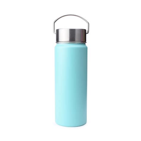 Insulated Stainless Steel Reusable Drink Bottle with SS Lid & Handle