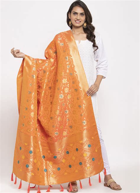 Designer Silk Ramzan Eid Special Latest Dupatta Collection Catalog