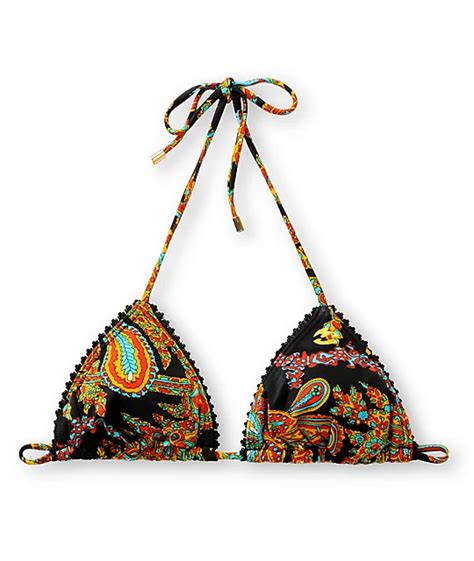 Billabong Gypsy Love Bre Triangle Bikini Top Zumiez