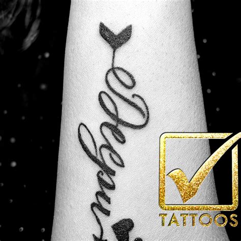 Tattoo Uploaded By V Square Hygienic Tattoos • Deepu Name Tattoo • Tattoodo