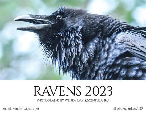 The 2023 Raven Calendar. - Etsy