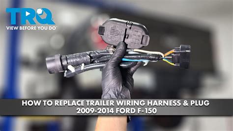 How To Replace Trailer Wiring Harness 2009 2014 Ford F 150 1a Auto