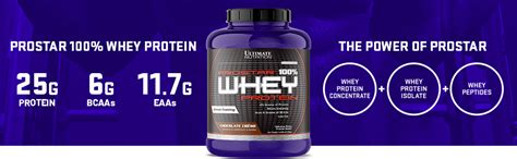 Ultimate Nutrition PROSTAR 100% Whey Protein | Super Supplement