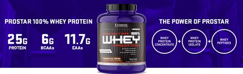 Ultimate Nutrition Prostar 100 Whey Protein Super Supplement