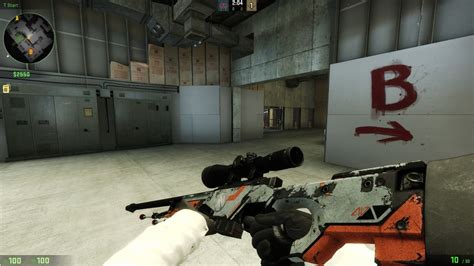 Asiimov Awp Battle Scarred