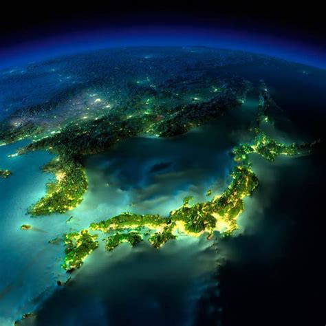 23 Stunning 3d Photographs Reveal Night Beauty Of Earth From Space