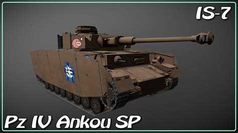 Pz IV Ankou SP IS 7 WoT Blitz SR YouTube