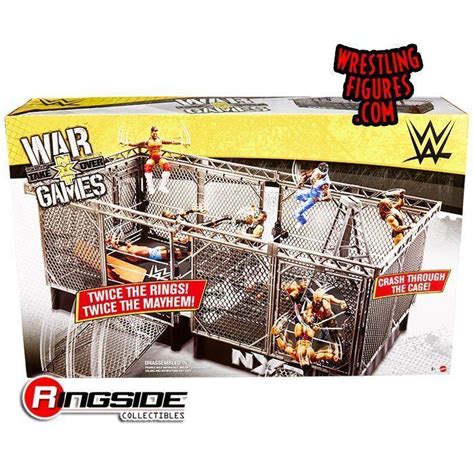 MATTEL WWE NXT WAR GAMES PLAYSET EXCLUSIVE NEW IMAGES! | WrestlingFigs