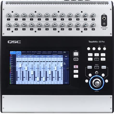 Qsc Touchmix Pro Channel Touchscreen Digital Mixer With Rackmount