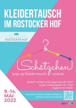 Rostock Sch Tzchen Pop Up Kleidertausch Im Rostocker Hof