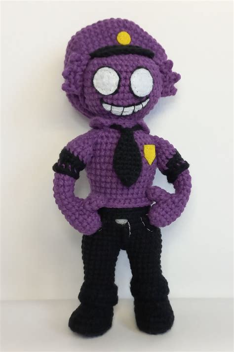 Purple Guy From Five Nights at Freddy's 67 17 Cm - Etsy