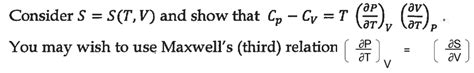 Solved Consider S=S(T,V) and show that | Chegg.com 