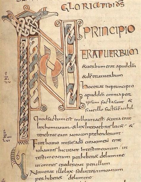 79r Gospels Cotton MS Nero D IV British Library Lindisfarne Gospels