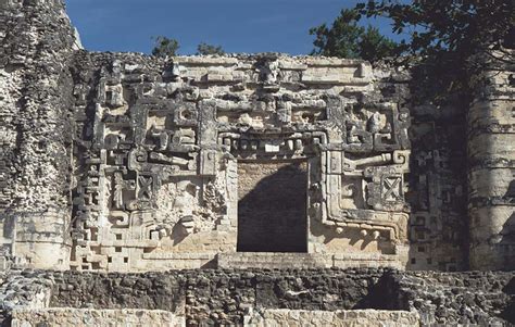 The Chenes Style Monster Mouth Temples Of Hormiguero Maya Ruins Of