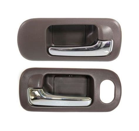 Purchase New Interior Inside Chrome Taupe Door Handle Pair Set Auto