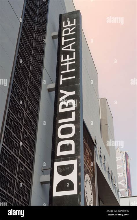 Dolby Theatre on Hollywood Boulevard in Hollywood, Los Angeles ...