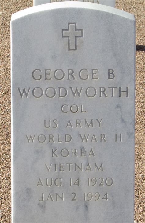 George B Woodworth Sr 1920 1994 Find A Grave Memorial