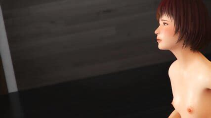 Horny 3D Anime Girl Gives Bj