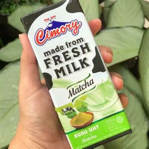 Jual 1 DUS CIMORY SUSU UHT 250ML RASA MATCHA 24 KOTAK Kota Bekasi