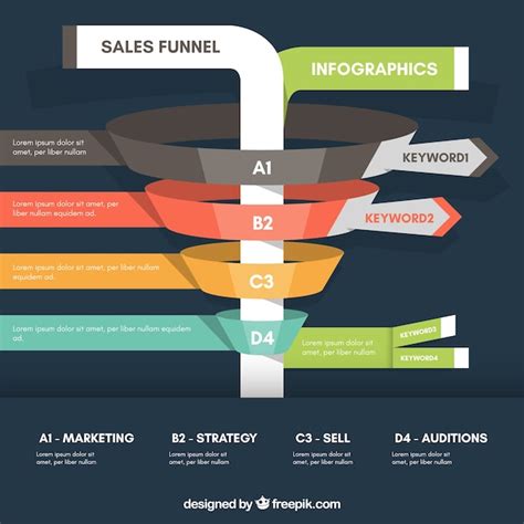 Business Infographic Template With Colorful Phases Free Vector