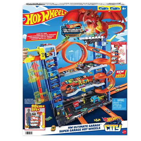 Hot Wheels City Απόλυτο Γκαράζ με Δράκο HKX Toyscenter Greece