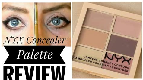 Nyx Conceal Correct Contour Palette Review Youtube