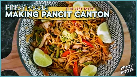 Cooking Pancit Canton First Time Masarap Youtube