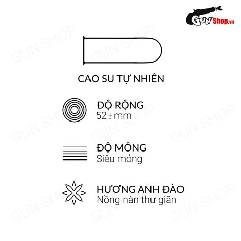 Bao cao su quan hệ miệng Mingliu Oral Sex Hương anh đào