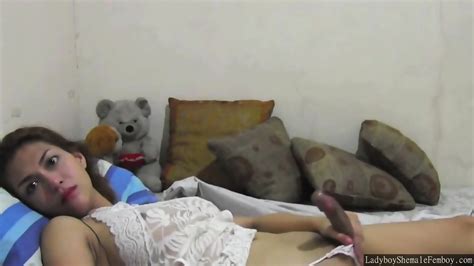 Hot Asian Shemale Cumpilation