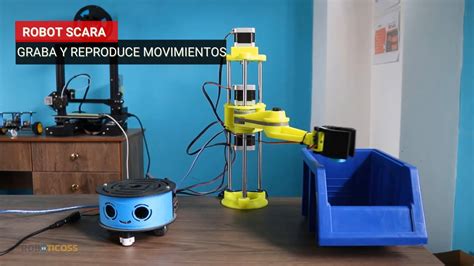 Robot Manipulador SCARA Con Python Y Arduino YouTube