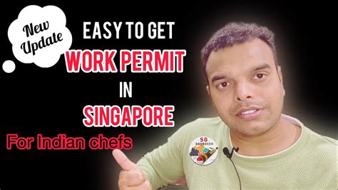 Now Easy To Get Work Permit In Singapore For Indian Chefs New Update