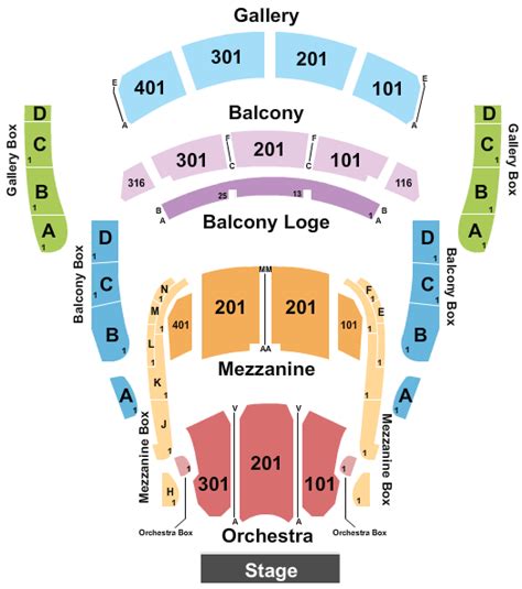 Ordway Seating Chart Mamma - Minga