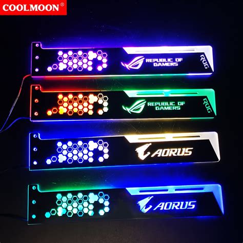 Mua Gi Vga Coolmoon Cm Led Rgb Argb Ng B Hub Coolmoon