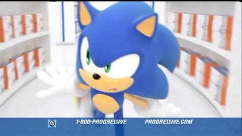 Progressive Commercial With Sonic The Hedgehog Cameo Youtube