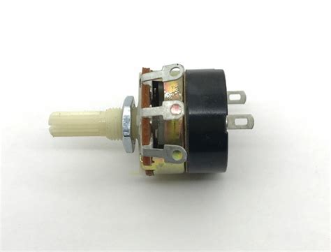 Резистор переменный линейный WH138-1 W/S D24 мм L=20 мм 50 кОм (B50K) с ...
