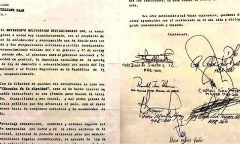 Con una carta en Yare así empezó la relación entre Saab y Chávez