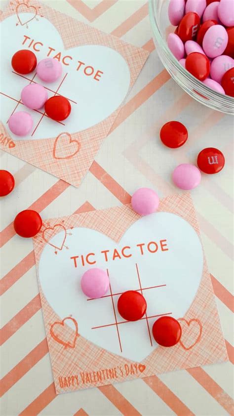 Free Printable Tic Tac Toe Valentines Cards