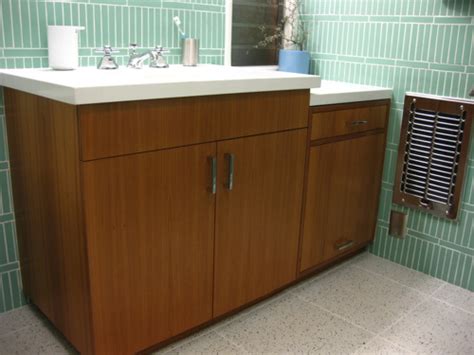 Mid century modern bathroom vanity - large and beautiful photos. Photo ...