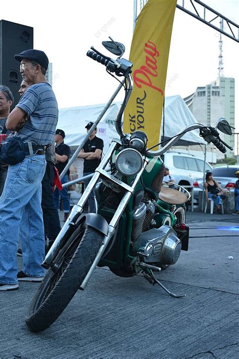 Fondo Motocicleta Honda Exhibida En El Show De Motocicletas Ride Ph En