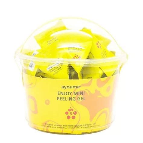 AYOUME Гель-эксфолиатор для лица "Enjoy mini exfoliator gel" набор 3г ...