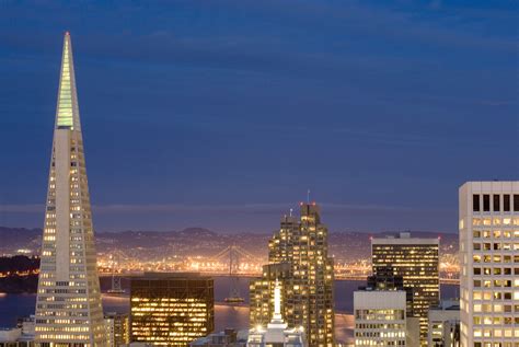 san francisco skyline at night-4667 | Stockarch Free Stock Photos