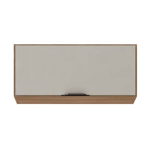 Armário Aéreo Cozinha 70cm Firenze 1 Porta Amêndola Nude Prime Tx Demóbile