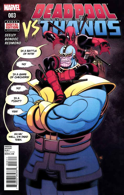 Back Issues / Marvel BackIssues / Deadpool vs Thanos (2015 Marvel ...