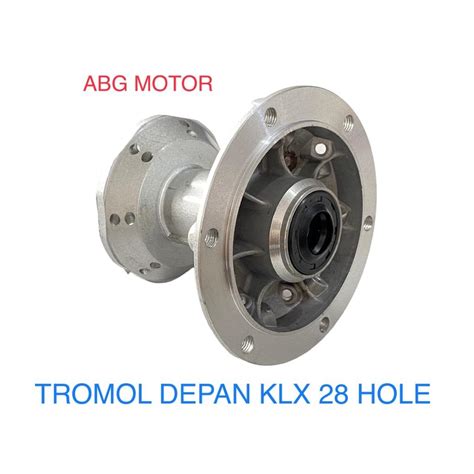 Jual TROMOL RODA DEPAN KLX 150 28 HOLE 28H KUALITAS SUPER Shopee