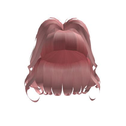 Blueberry Half Up Wavy Ponytail Pink Roblox Item Rolimon S