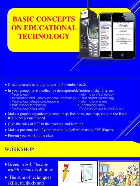 Basic Concepts On Educational Technology | PDF | Educational Technology ...