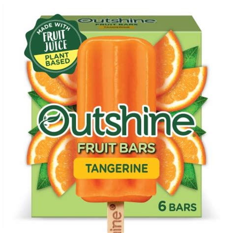 Outshine® Tangerine Fruit Bars 6 Ct Ralphs