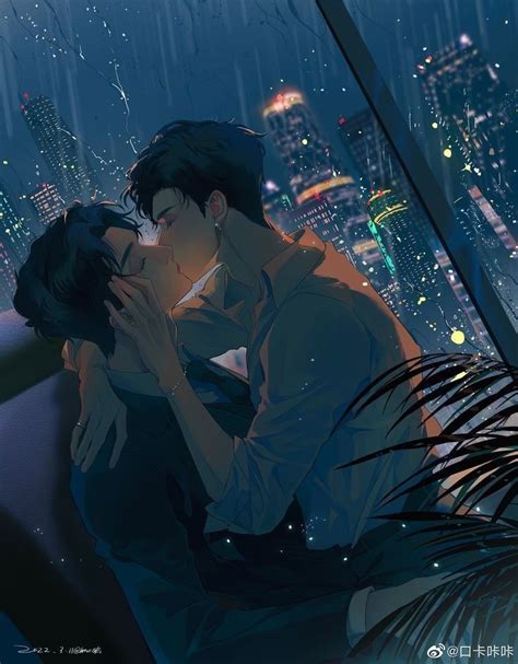 Asian Gay Couples Cute Anime Couples Cute Anime Guys Digital Art Anime