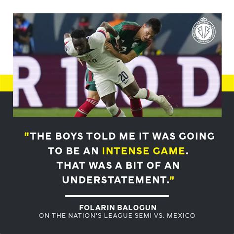 Men In Blazers On Twitter Balogun After Playing In His First Usa